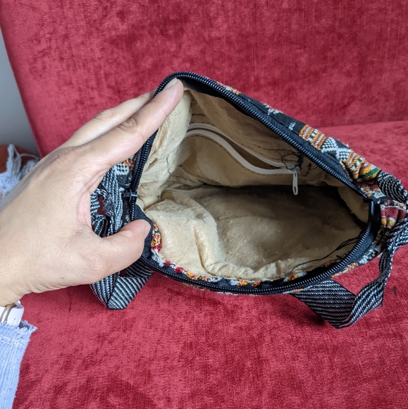 Vintage Cloth Bag from India - Picture 10 of 11